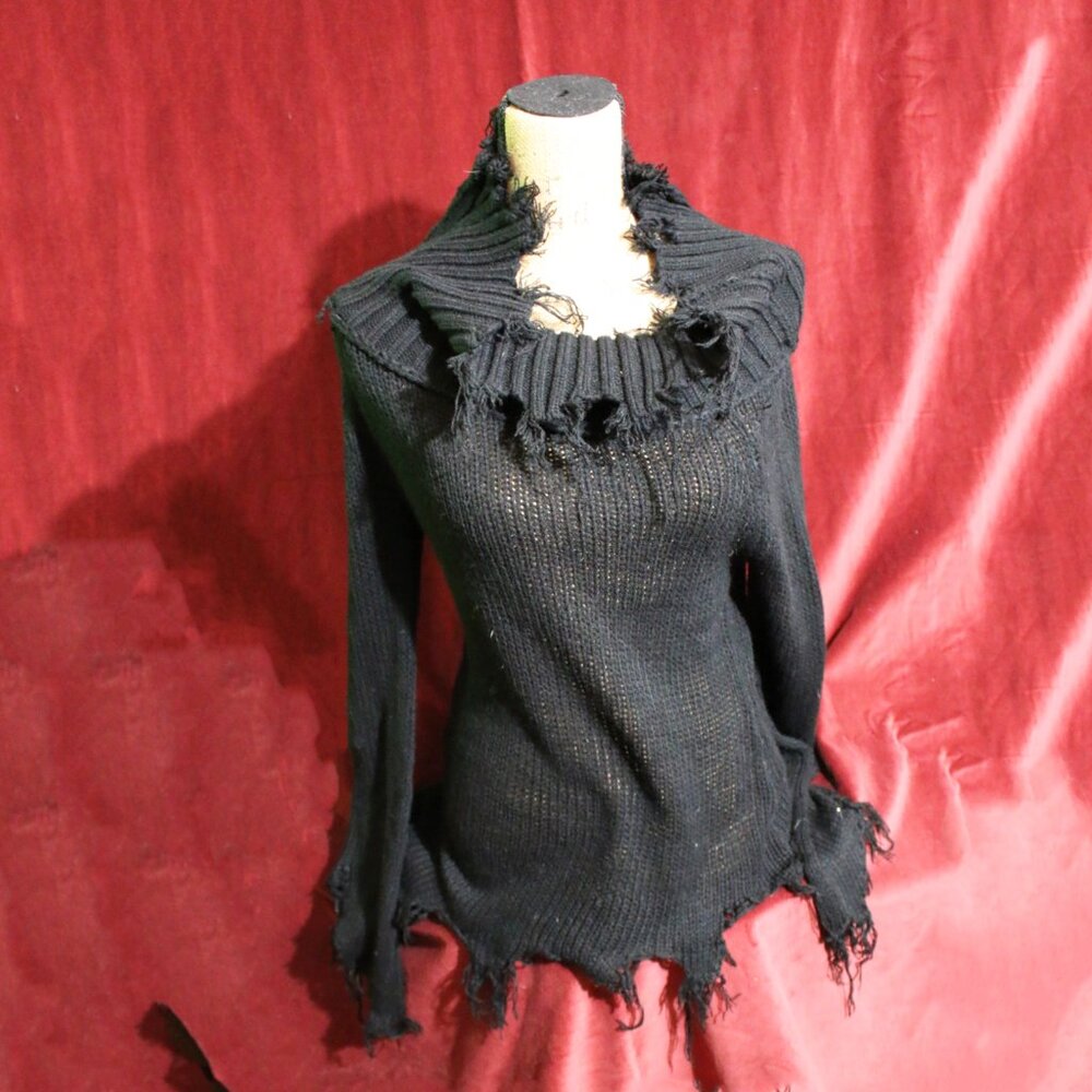 Killstar Freyed Sweater